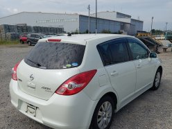 NISSAN TIIDA Axis Black 2009