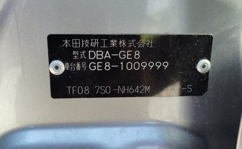 HONDA FIT RS 2008
