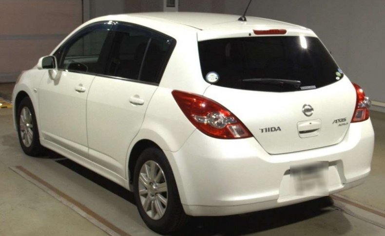 NISSAN TIIDA Axis Black 2009