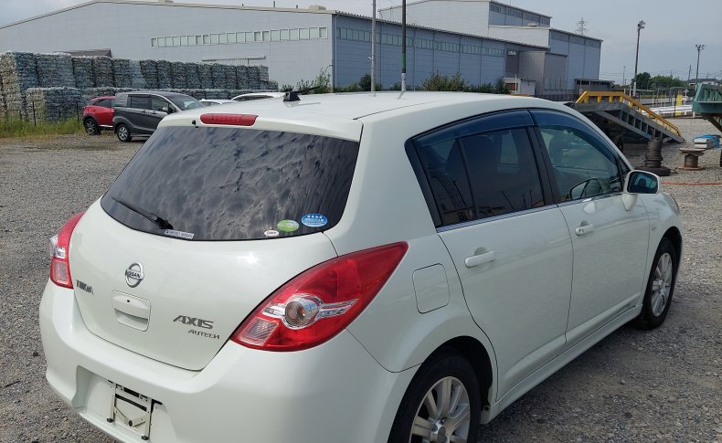 NISSAN TIIDA Axis Black 2009