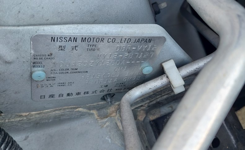 NISSAN AD VE Emergency Brake 2020