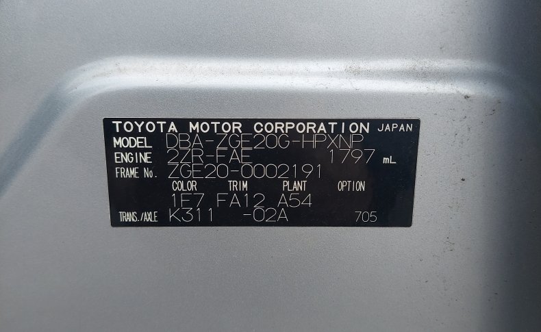 TOYOTA WISH 1.8X 2009