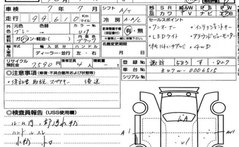 NISSAN DAYZ HIGHWAY STAR X 4WD 2020/6