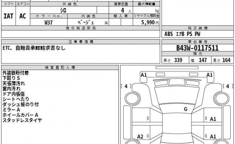 NISSAN DAYZ B 2021