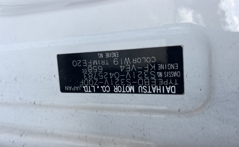 DAIHATSU HIJET DX SA3 2019