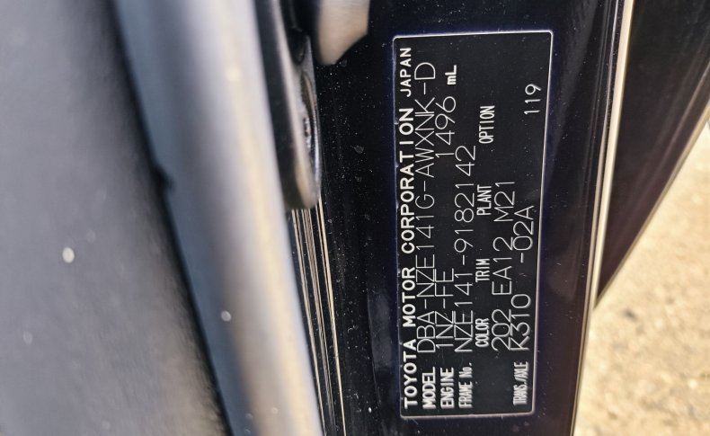 TOYOTA COROLLA FIELDER X202 2011