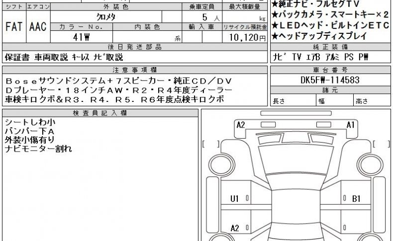 MAZDA CX-3 DK5FW-114583 2015