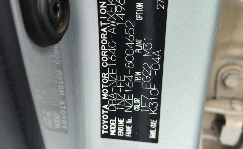 TOYOTA COROLLA FIELDER 1.5G 4WD 2015