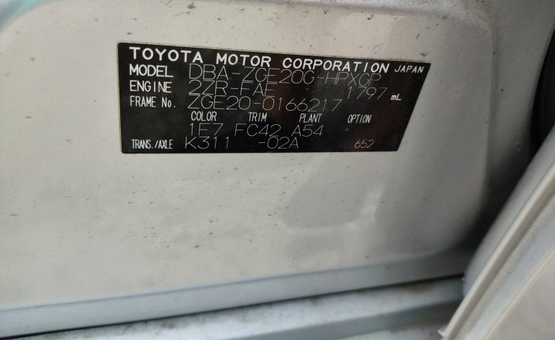 TOYOTA WISH 1.8G 2013